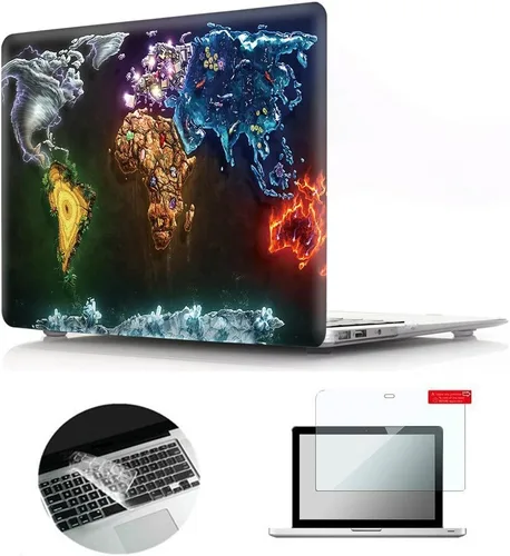 Vista 47 de Se7enline Funda rígida compatible con MacBook Pro de 13 pulgadas para Mac Pro de 13 pulgadas con/sin Touch Bar A1706/A1708/A1989/A2159 2016-2023