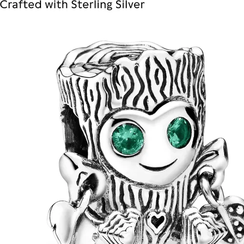 Vista 3 de PANDORA Joyas Sweet Tree Monster Charm Plata Sterling, Metal Cristal Esmalte, no aplica