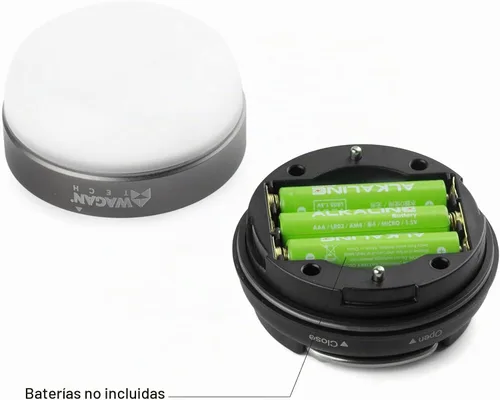 Vista 4 de WAGAN 4301 # camplites Dome linterna linterna LED para Camping, Senderismo, Emergencias