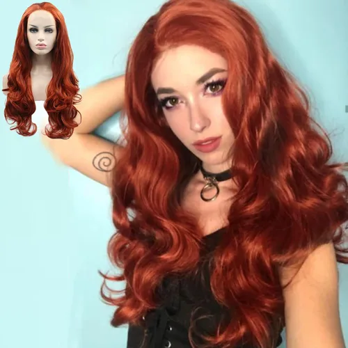 Vista 18 de 613 Peluca rubia realista sin pegamento con encaje frontal, peluca ondulada larga para mujeres blancas, 613 HD con encaje frontal, línea de cabello
