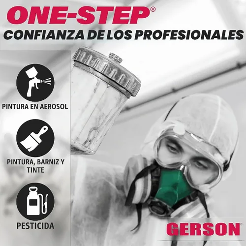 Vista 3 de GERSON NIOSH 8311 Respirador desechable de media máscara de un solo paso grande