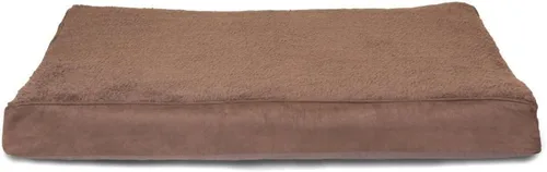 Vista 16 de Furhaven Cama de gel refrescante para perros medianos/grandes de hasta 55 libras con funda extraíble y lavable, colchón de gamuza y piel sintética