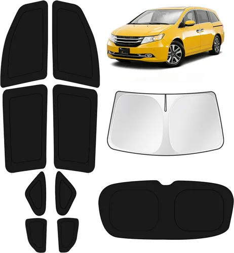 Vista 47 de KUST - Parasol plegable para parabrisas para BMW X1 E84, accesorios 2011 2012 2013 2014 2015, protector de visera de sol ajustable que bloquea