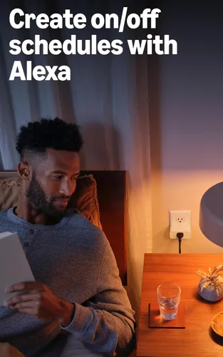 Vista 5 de Amazon Smart Plug, Compatible con Alexa, Configuración fácil y un sinfín de posibilidades