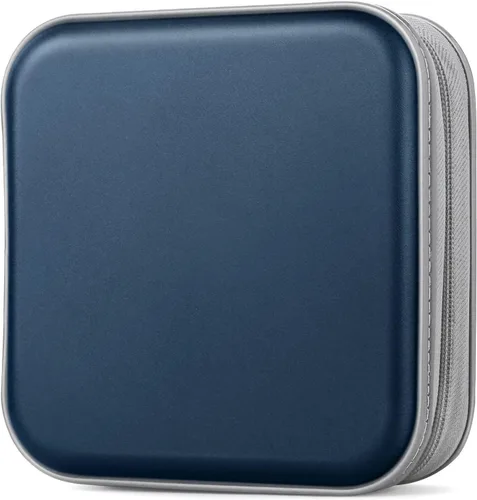 Vista 15 de Estuche para CD/DVD, 48 Capacidad, Negro, Plástico, Portátil, Ligero