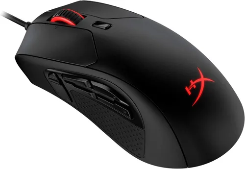 Vista 13 de HyperX Pulsefire Raid - Mouse para juegos, 11 botones programables, RGB, diseño ergonómico, agarres laterales cómodos, personalización controlada