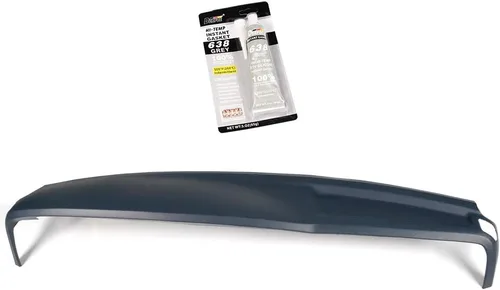 Vista 12 de PIT66 TPE Funda para salpicadero, Panel de tablero, Compatible con camioneta Dodge Ram 1500, 2500, 3500, 1994-1997, Marrón Flexible brown TPE Ram