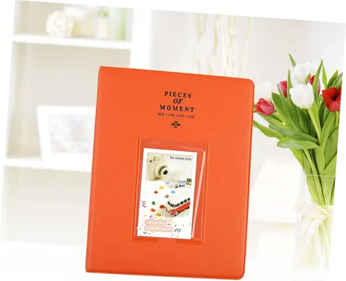 Vista 8 de Amosfun Libros de memoria Álbum de fotos de hojas sueltas Álbum de recortes Álbumes de recuerdos Álbumes de fotos de estilo simple Álbum de fotos