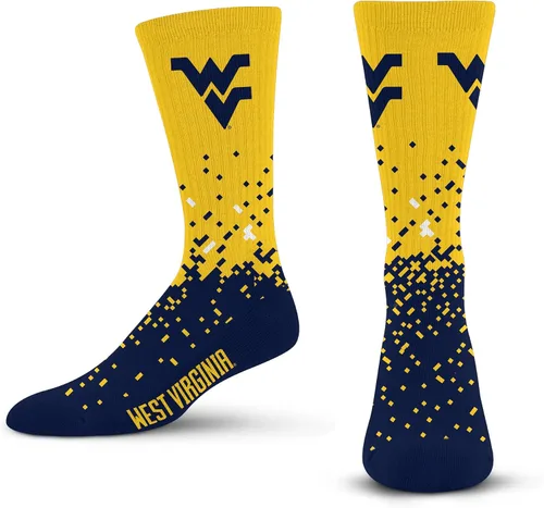 Vista 73 de For Bare Feet Calcetines de la NCAA para niños y niñas, unisex, Spray Zone Crew, para jóvenes