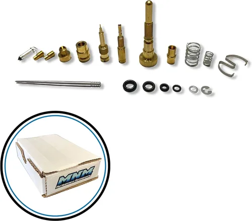 Vista 5 de Kit de carburador para Yamaha Tri Moto 200/225 - Kit de reconstrucción de carbohidratos limpios, Jets/juntas/Clips/Agujas/O-Rings- Reemplazo