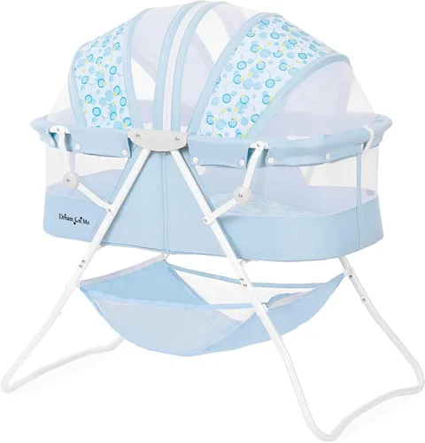 Vista 8 de Dream On Me Karley - Moisés para recién nacidos, ganador del premio National Parenting y Mom’s Choice, portátil y ligero con dosel ajustable