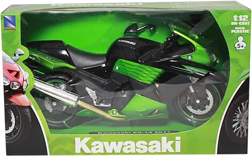 Vista 3 de NewRay 1:12 2011 Kawasaki ZX-14 Diecast Vehículo
