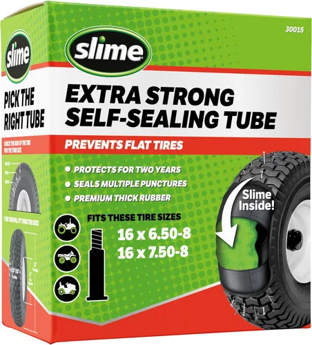 Vista 12 de Slime 30010 Tubo interior para carretillas, camiones de mano, compresores, cortacéspedes, scooters, remolques y más, extra fuerte, incluye sellador