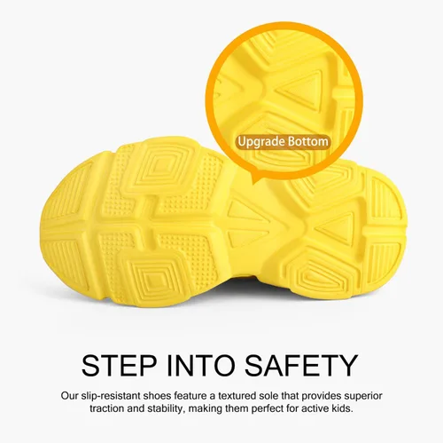 Vista 5 de Zapatos deportivos para niños y niños, zapatos casuales de malla, tendencia transpirable, moda para niños, zapatos de baloncesto deportivos