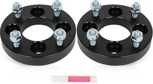 Vista 9 de ECCPP 2 piezas de cambio de patrón de perno de 4x100 a 4x4.5 Adaptadores de conversión de rueda 1" para A2004-2011 para Chevrolet Aveo 2005-2010