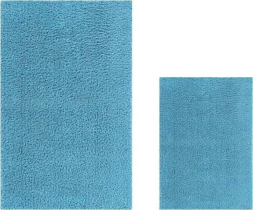 Vista 33 de Better Trends Micro Collection - Tapetes de baño, alfombra suave, alfombra de felpa absorbente, alfombra de baño 100% poliéster para suelo de baño