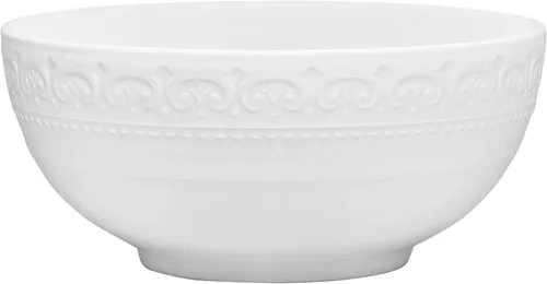 Vista 10 de Mikasa Crown White - Juego de vajilla de 18 piezas resistente a las astillas, servicio para 6 personas
