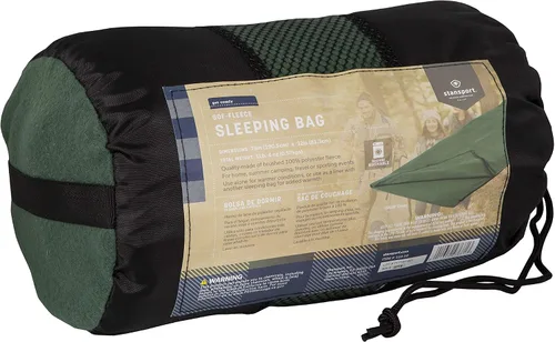 Vista 4 de Stansport Sleeping-Bags Stansport Fleece Sleeping Bag Verde