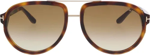Vista 2 de Tom Ford - FT0779 Blonde HavanaBrown Gradient Aviator Hombres Gafas de sol - 5.512in