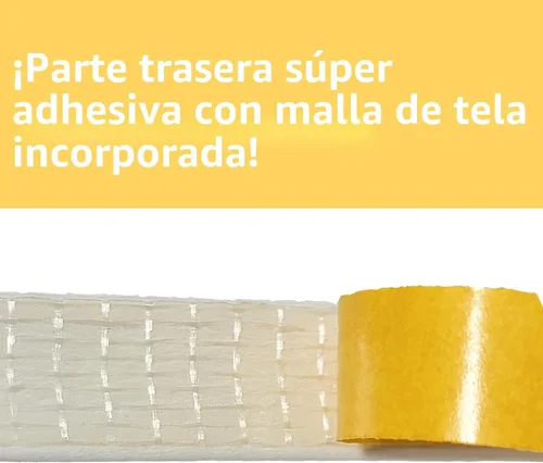 Vista 4 de VITAM AMO - Burlete para puertas y ventanas, 18 pies, sellado autoadhesivo de gran espacio (de 5/16 a 15/32 pulgadas), fácil de cortar a medida