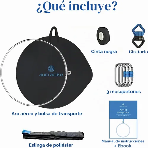 Vista 2 de Aerial Hoop, Single Point Lyra Hoop, Aerial Ring with Carry Bag