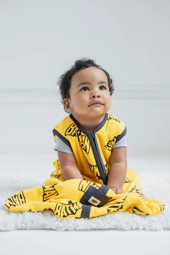 Vista 5 de DC Comics Batman Baby - Paquete de 2 sacos de dormir con cremallera