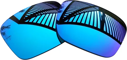 Vista 4 de 5 pares de lentes de repuesto para gafas de sol Oakley Holbrook XL OO9417 - negro sólido+esmeralda+azul hielo+rojo fuego+titanio