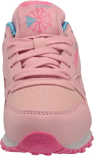 Vista 2 de Reebok Tenis clásicos unisex de cuero Step N Flash Light Up para niños