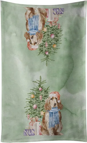 Vista 11 de Caroline's Treasures Toalla de cocina Christmas English Bulldog #2, 15 X 28, multicolor