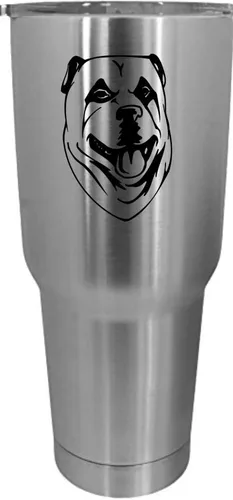 Vista 226 de Cairn Terrier - Vaso grabado con temática de perro, 30 onzas