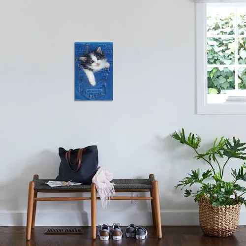Vista 3 de Trends International Keith Kimberlin - Póster de pared de bolsillo, 14.72 x 22.37 pulgadas, lienzo estirado