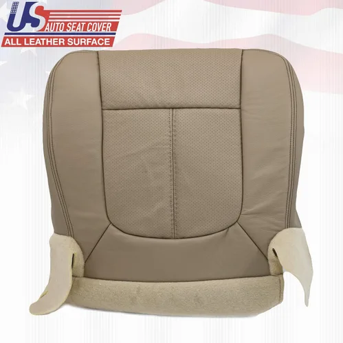 Vista 5 de 2015 2016 para Ford F250 Lariat conductor/pasajero parte inferior perforada cubierta de asiento de cuero