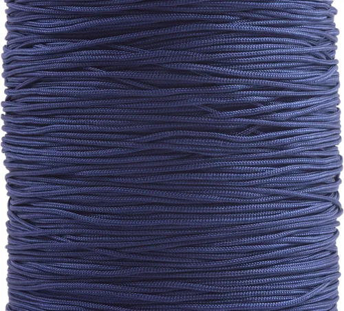 Vista 80 de KONMAY 1 rollo de cuerda de nailon de 150 yardas, trenzado de 0.016 in de nailon Shamballa Macramé/cordón de cuentas, cordón de nudo chino, cuerda