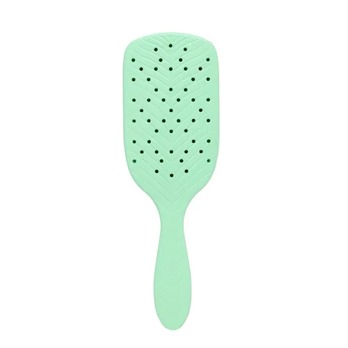 Vista 2 de Wet Brush Go Green - Cepillo desenredante de pelo grueso, cerdas IntelliFlex ultrasuaves con AquaVent - Afloja suavemente los nudos mientras