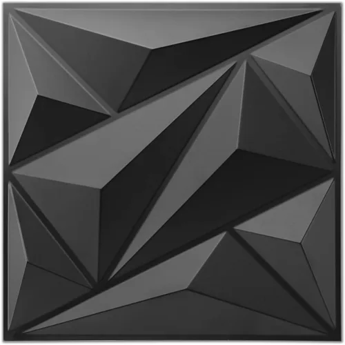 Vista 13 de Art3dwallpanels Paquete de 20 paneles de pared 3D para decoración de pared interior, 12 x 12 pulgadas, paneles de diamante blanco para sala de Nuevo