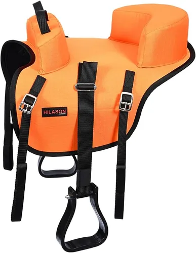 Vista 10 de HILASON Western Horse - Asiento para niños, diseño clásico compatible con caballos
