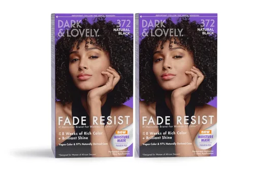 Vista 22 de SoftSheen-Carson Dark and Lovely Fade Resist - Tinte permanente y acondicionador para el cabello, de color intenso, cubre hasta el 100%