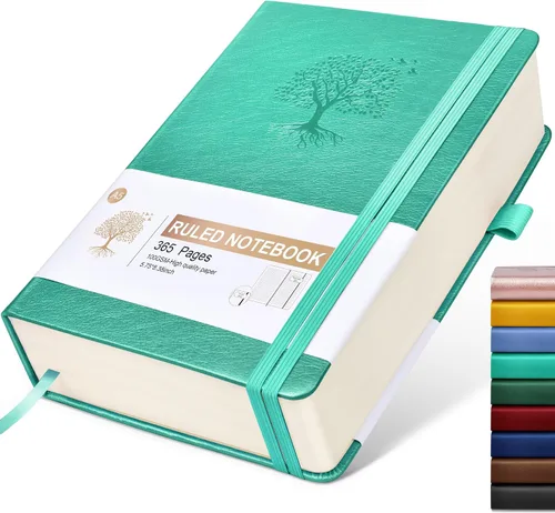 Vista 45 de Ansopu Cuaderno de puntos, 360 páginas numeradas, cuadrícula de puntos, de 8.5 x 11 pulgadas, papel de punto de 3.53 oz/m², tapa dura gruesa
