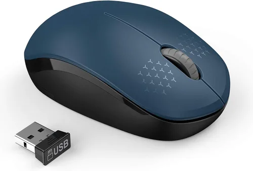 Vista 16 de Seenda - Ratón inalámbrico de 2.4G, con nanoreceptor USB, clic silencioso para computadora, portátil, PC, tableta, Mac - Negro