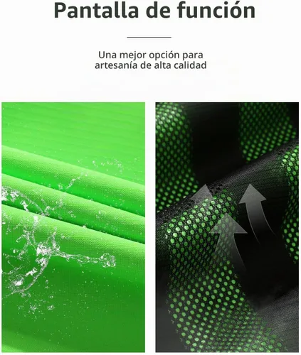 Vista 4 de Chaqueta impermeable para hombre, rompevientos, ligera, con capucha desmontable