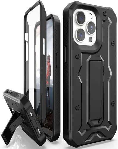 Vista 7 de CaseBorne ArmadilloTek V - Funda compatible con iPhone 13 Pro, a prueba de caídas de hasta 21 pies, cuerpo completo de grado militar, resistente