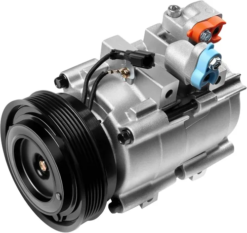 Vista 21 de ECCPP Compresor de aire acondicionado 2003-2008 para Infiniti FX35 3.5L 2003-2006 para Infiniti G35 3.5L A/C Compresor
