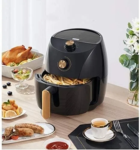 Vista 2 de JYYBN Freidora de aire multifunción 4L Freidora de aire libre de aceite de pollo Freidora de aire de salud Cocina de pizza Freidora de aire profunda