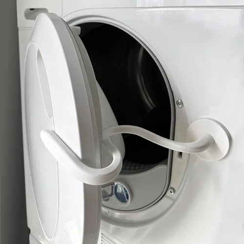 Vista 7 de Spedtees Soporte de Puerta para Lavadora de Carga Frontal, Soporte Magnético Flexible para Puerta de Lavadora y Secadora Mantiene la Puerta