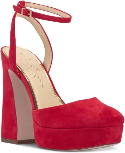 Vista 2 de Jessica Simpson Women's Deirae Platform Ankle Strap Pump
