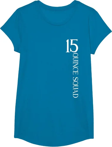 Vista 83 de Quince Squad Quinceanera 15th Birthday - Camiseta de quinceañera para niñas Asphalt Grey