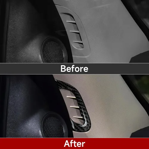 Vista 3 de Adhesivos para rejilla de ventilación de pilar A para Dodge Durango 2011-2020 / Jeep Grand Cherokee WK2 2011-2021 Accesorios Adhesivos