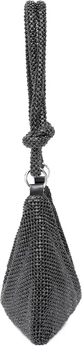 Vista 5 de Bolso de diamantes de imitación para mujer, bolso de noche con brillos, mini bolsos de mano