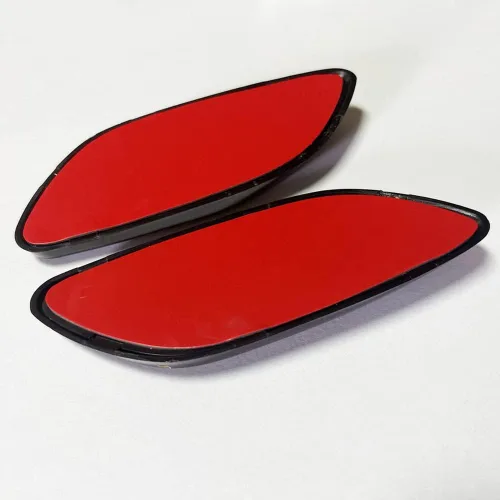 Vista 4 de 6 piezas de Curboom - Adornos decorativos para parachoques de coche, entrada de aire universal, autoadhesivos, para alerón de puerta, spoiler