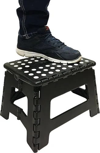Vista 4 de Taburete plegable de 9" (negro)